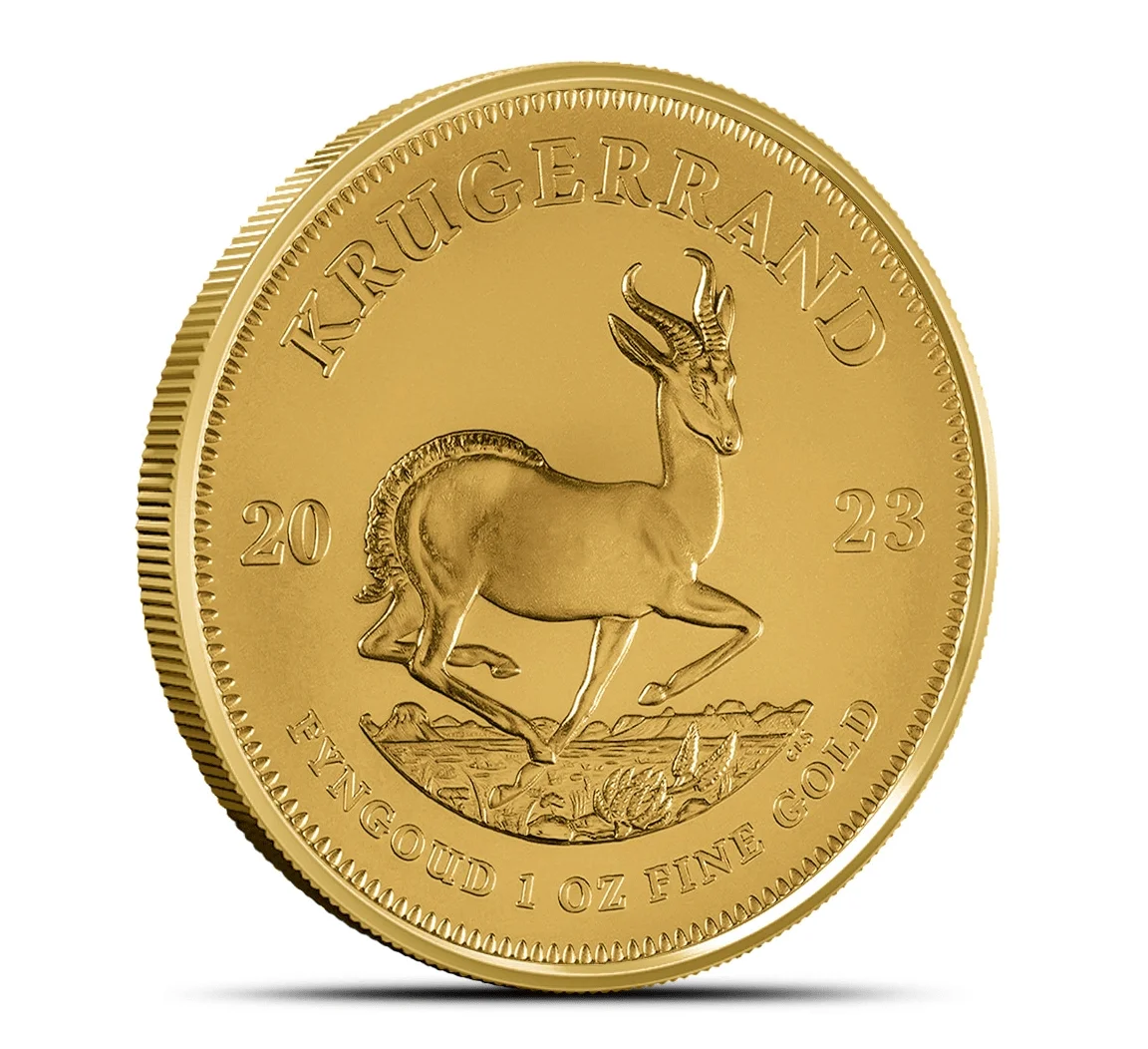 1 oz .9167 South African Kruggerand (Photo via JMBullion)